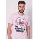 Camiseta OX Land Rosa 