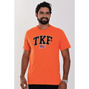 Camiseta Masc Thankfield - Laranja