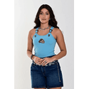 Regata Fivela Thankfield - Azul Claro