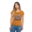 T-shirt Ox Horns - Mostarda