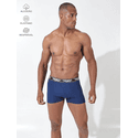 Cueca Boxer Azul Marinho