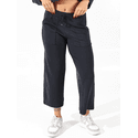 Calça Moletinho Pantalona Preta