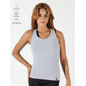 Regata Nadador Feminina Cinza Mescla
