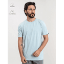 Camiseta Masculina Basic Azul Bebê