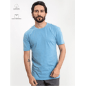Camiseta Masculina Basic Azul Jeans 