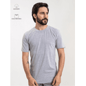 Camiseta Masculina Basic Cinza