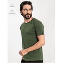 Camiseta Masculina Basic Verde Musgo