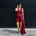 Shorts Feminino Span - Vinho