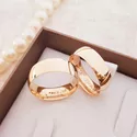 Aliança de Ouro 18k O Par