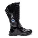 Bota Coturno em couro Militar Tática Armata Kimura Socorrista - Preto Com C.A