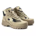 Bota Coturno Em Couro Militar Armata V-Max - Areia Camuflado