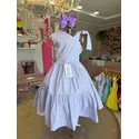 Vestido Helena lavanda