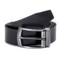 Cinto Dupla Face Ettore, 100% - Couro Preto