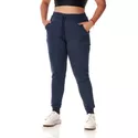 Calça Moletom Feminina Azul Marinho 