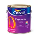 Decora Matte Fosco Gelo 3,6L Coral