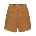 Shorts Dora em Camurça