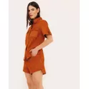 Shorts Dora em Camurça
