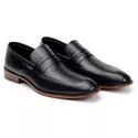 Sapato Social Loafer Edoardo Preto