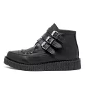 New Creeper Bico Fino Cagliari Estilo Veggie Preto