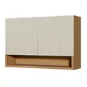 ARMÁRIO AÉREO 2 PORTAS NESHER SIMONE MENDES 120CM 100% MDF