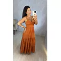 VESTIDO LETICIA - CARAMELO
