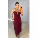 VESTIDO LAVINIA MARSALA