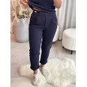 Calça Biamar De Algodão Azul Marinho