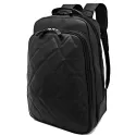 Mochila de Couro Lançamento Dubai matelassê black