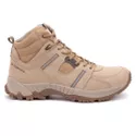 Bota Adventure Vibram em Couro Zorack Bege 