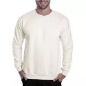 Moletom Liso Masculino Gola Redonda Off-White Benellys