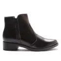 Bota Molly Feminina Melissa com Ziper Lateral Preta