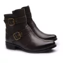 Bota Molly Feminino Cano Médio - Café