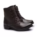 Bota Molly Feminino com Atacador Café