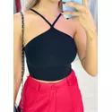 CROPPED EVA PRETO