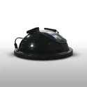 Bola Bosu de Equilíbrio Profissional - Preta - Consport