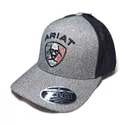 BONE ARIAT - Cinza - Mesclado - Preto