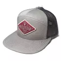 BONE ARIAT - Cinza - Marrom - Logo vinho