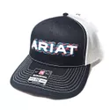 BONE ARIAT - Preto - Branco 21