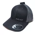 BONE ARIAT - Preto - Logo Cinza