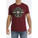 Camiseta Masculina CINCH Vinho - HBU