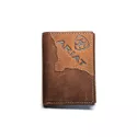 Carteira Couro Trifold Vertical Ariat-A3552744
