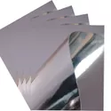 100un Papel Lamicote Prata