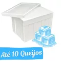 ISOPOR E GELO PARA ATÉ 10 QUEIJOS