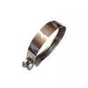 Abraçadeira Fole Escapamento Scania 124 MB Axor c/ Canaleta 4.1/2' Inox Bepo B069