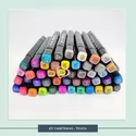 Kit Canetinhas 48 cores - Touch