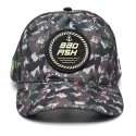 Boné Aba Curva Bad Fish Esporte Pesca Bordado