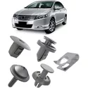 Kit de Fixação do Para Barro Honda City 2009 á 2012 Dianteiro C/ 19 Peças