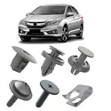 Kit de Fixação do Para Barro Honda City 2012 á 2014 Dianteiro C/ 19 Peças