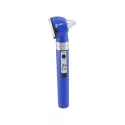 Otoscópio MD Omni 2.5V LED Fibra Óptica Azul com Estojo Macio