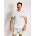Pijama Masculino Curto Cavalos Vintage